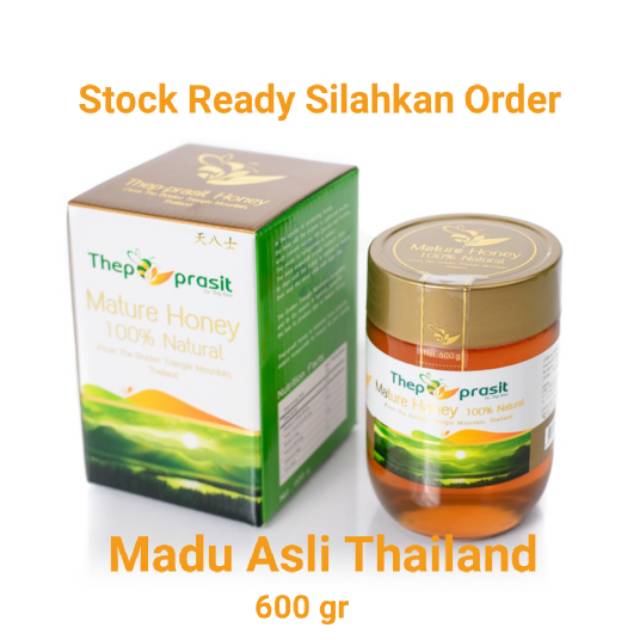 

Madu Thailand Thepprasit Mature Honey 600gr