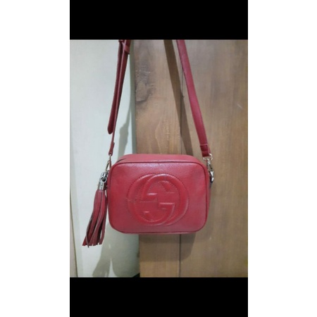 Tas Wanita Branded Second Gucci Tas Selempang Sling Bag