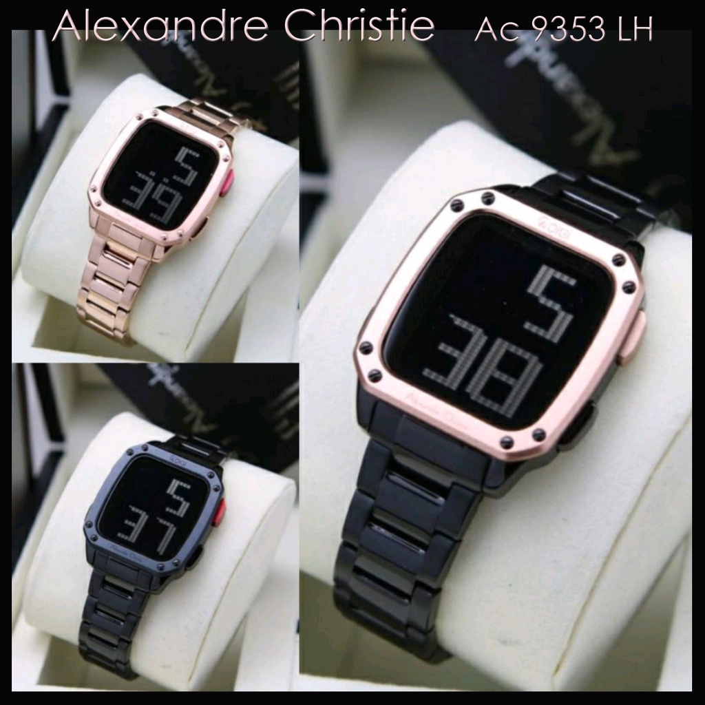 Alexandre Christie Ac 9353 Jam Tangan Digital Original Garansi Resmi 1 Tahun