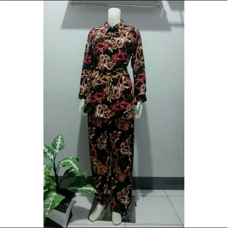 SETCEL RAYON JANDA BOLONG full kancing