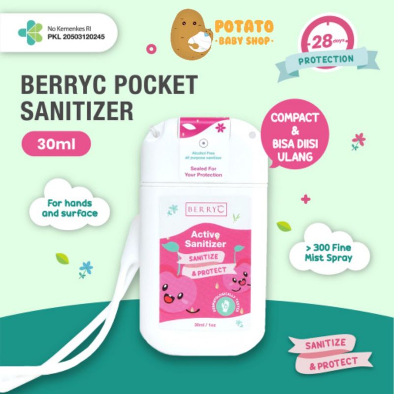 BerryC Pocket Hand Sanitizer &amp; Buh Bye Bug 30 ml Berry C