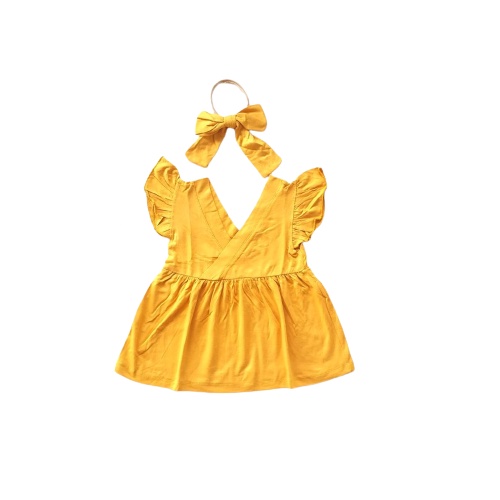 PUNCAK 3.3 stoberi baby - DRESS BABY VIVI Free Headband DRESS ANAK PEREMPUAN