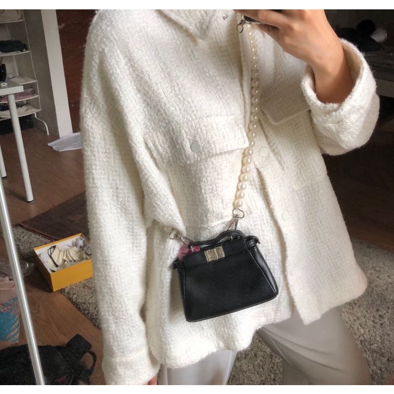 Tali tas mutiara / tali tas manik mote