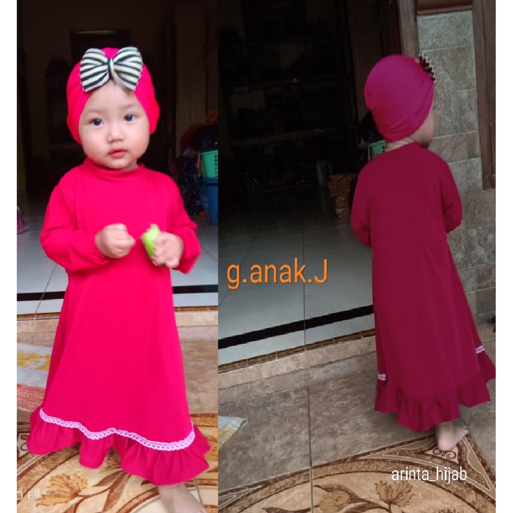 GAMIS BALITA IMUT 0-2 tahun jersey