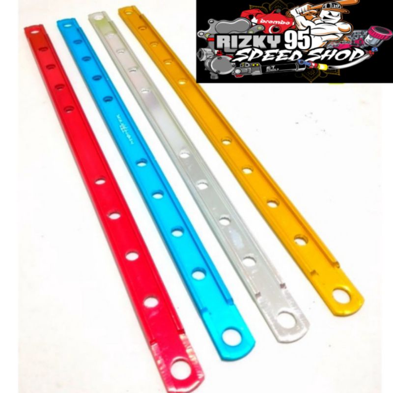 Penggaris Knalpot CNC penggaris Rem Tromol Belakang Bracket pangkon Knalpot