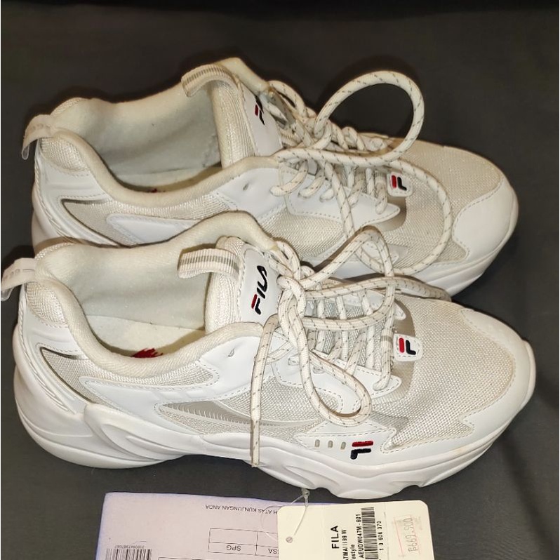 SEPATU FILA BIELLA ITALIAN WOMEN ORIGINAL 100% , SIZE 37 (preloved)