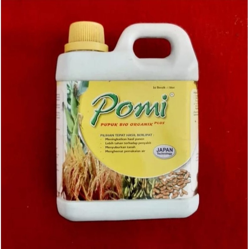 Jual Pupuk Organik Cair Pomi Japan Technology Liter Pupuk Buah Bunga Dan Tanaman Sayur Sayuran