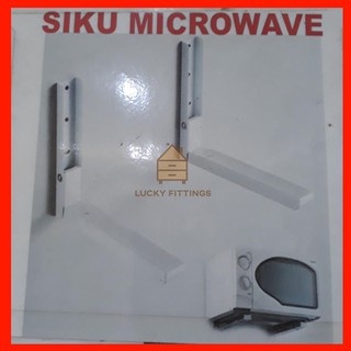 Siku Microwave Bracket Penyangga Oven Rak Meja Dinding