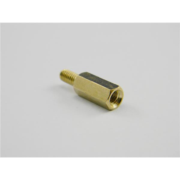 spacer Besi 3x10mm kaki pcb tembaga / Dudukan Pcb Besi plus baut + Mur