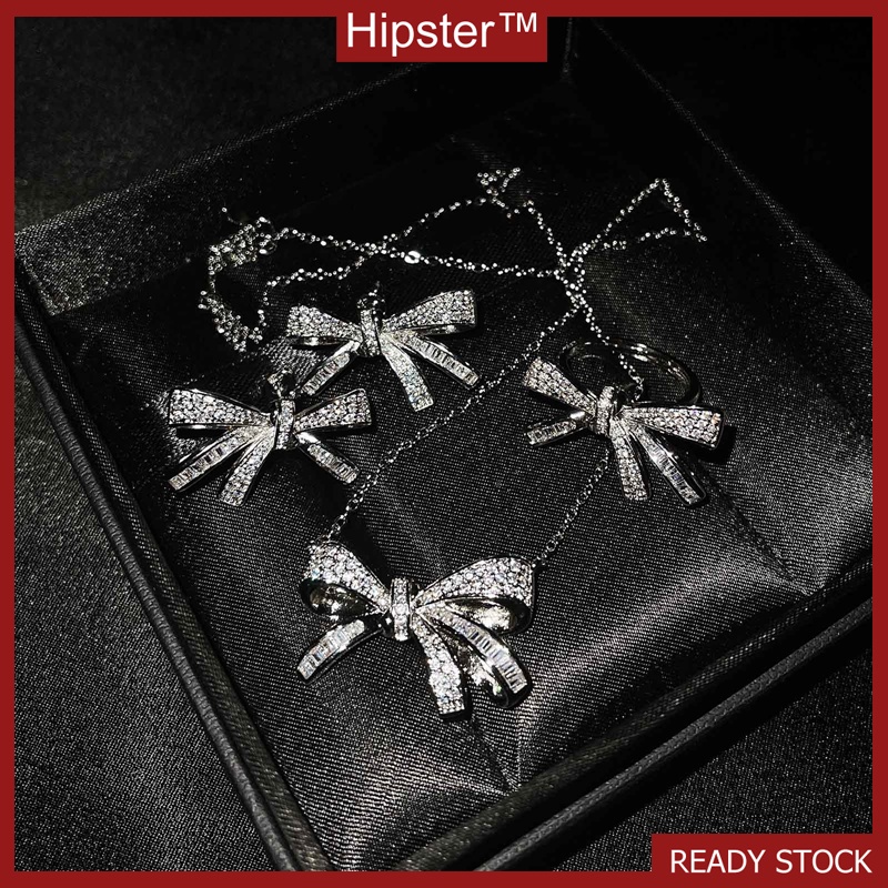 High-Grade Light Luxury Minority Butterfly Jewelry Set