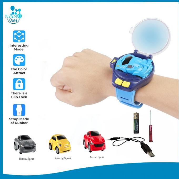 Mobil Remote control jam tangan mini Mainan Anak