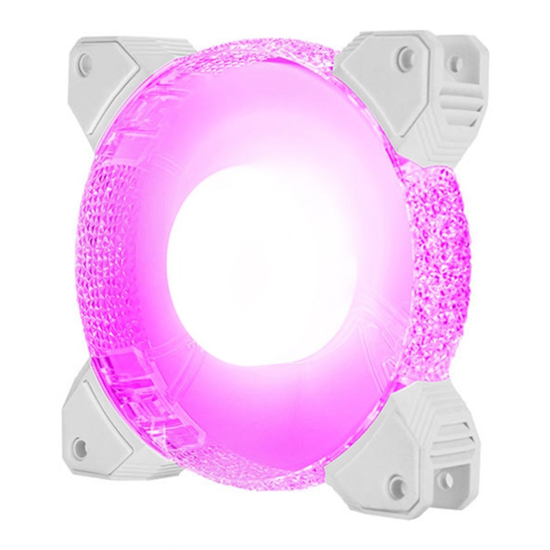 Bt Komputer Untuk Case Fan 120mm LED Silent Fan Untuk Cases Komputer CPU Cooler Radiator Sangat Tenang, Kipas Sasis Warna-Warni 3p