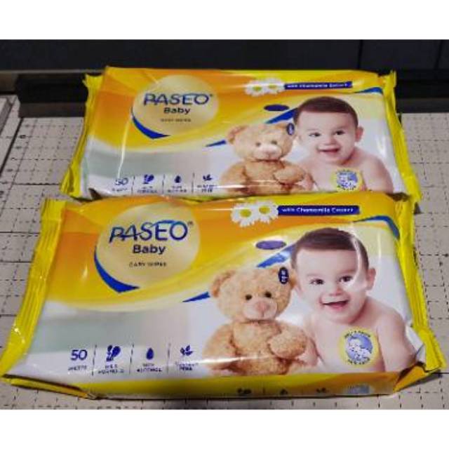 TISSUE BASAH PASEO ISI 50 SHEETS [BELI 1 GRATIS 1]