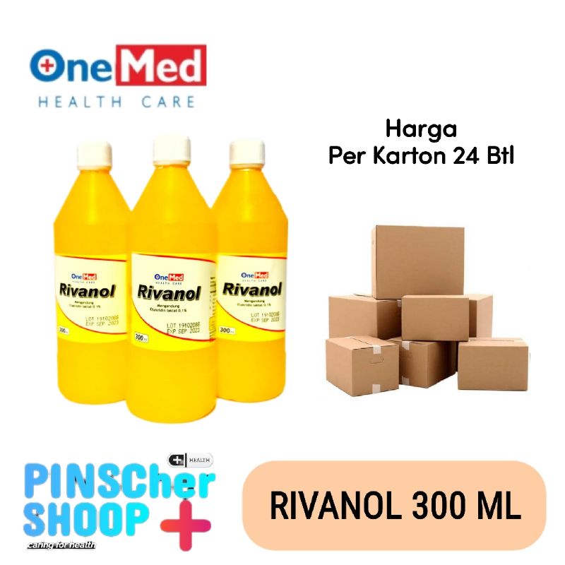 Rivanol 300 Ml isi 24 Btl Ekonomis / Karton