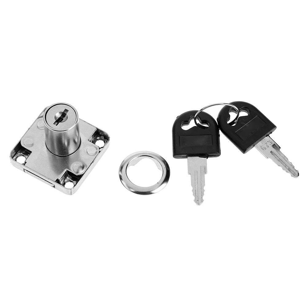 Security Whitelotous Drawer Lock Desk Wardrobe File Cabinet Locker Cylinder Cam Lock W 2 Keys Model Shopee Indonesia