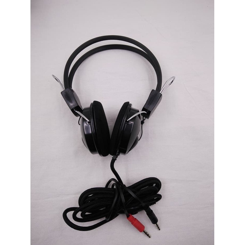 Headset Headphone Stereo Murah Standar Av-808 In-808 HX-501 AV808 X-Techgo