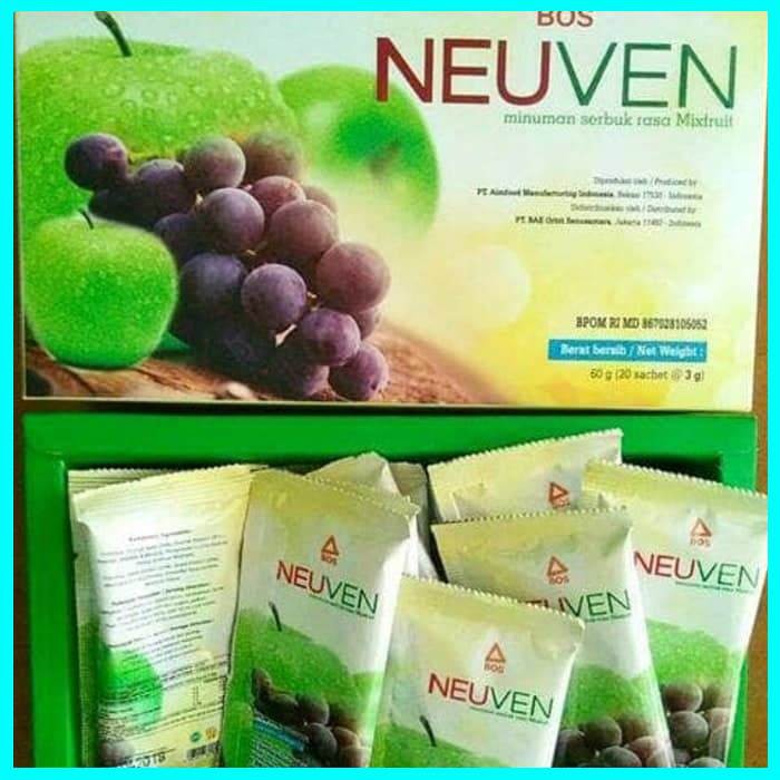 

Neuven - Neuven Double Steamcell - Boss Neuven Minuman Serbuk Rasa Mixfruit Asli 100% Original