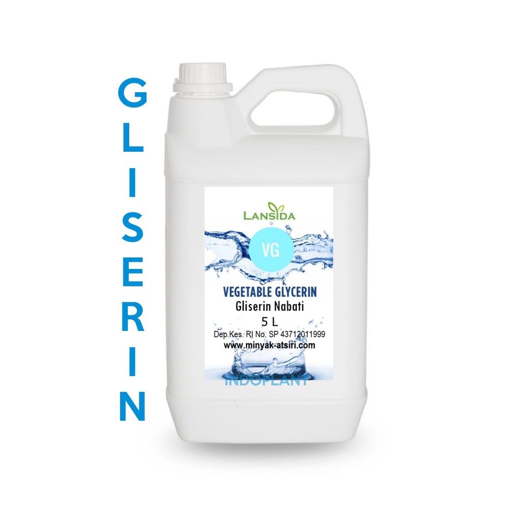 Vegetable Glycerin 5 Liter | VG | Gliserin Nabati | Natural Glycerine