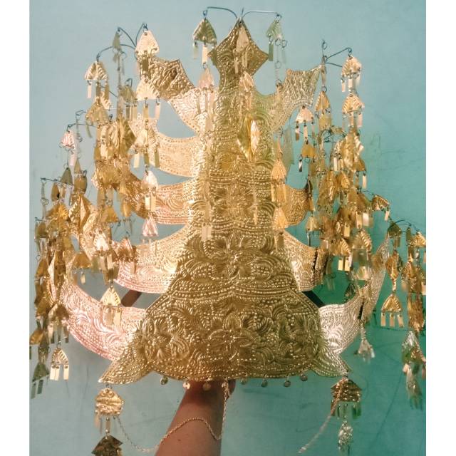 MAHKOTA KW MANDAILING PLAT LOYANG/ BULANG WANITA ANAK DAN PENGANTIN