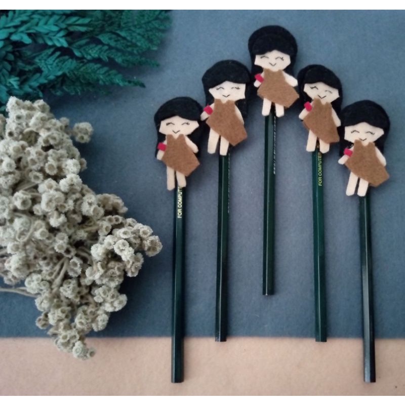 

Pensil Hias Flanel Princess 5