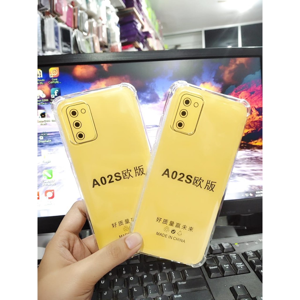 Anti Crack Samsung A02s A025F 6.5 inch Soft Case Anti Shock Jelly Tahan Benturan