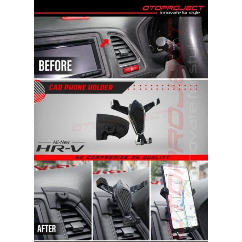 Phone car holder khusus Honda HRV