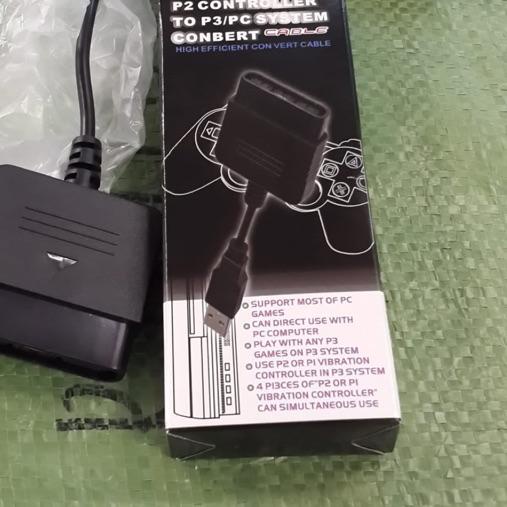 ➼ Converter stik ps2 ke ps3 /konverter stik single dragon ps3/usb stik ps2 to pc ✈