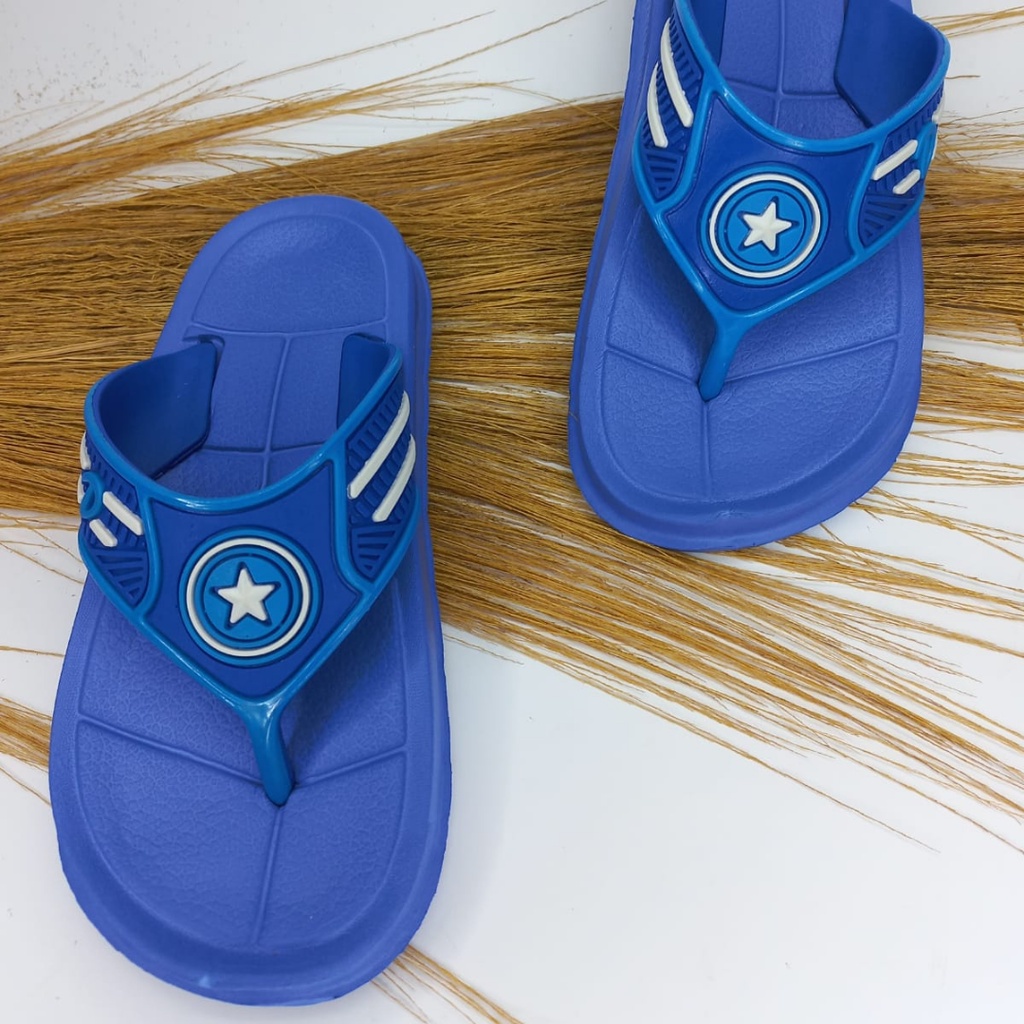 Sandal Japit Anak Captain Amerika Terbaru 006-2D / 006-1D