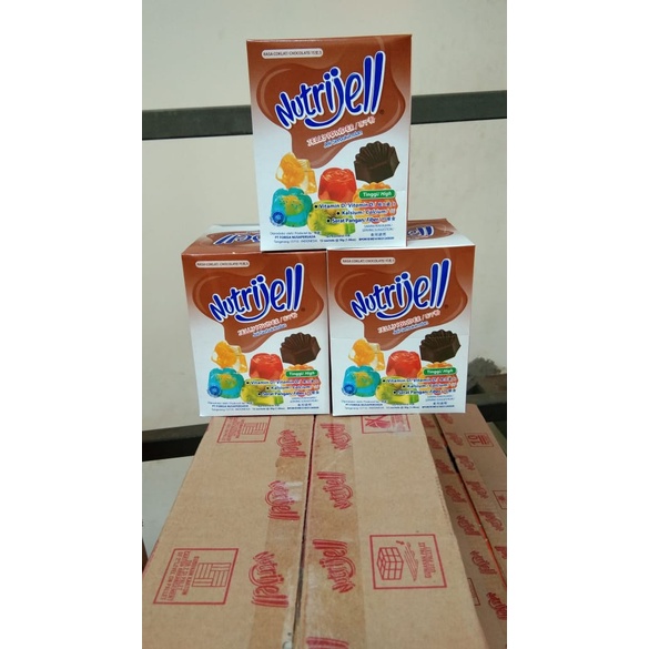 

Nutrijell coklat 1 dus isi 12 pcs (kemasan besar)