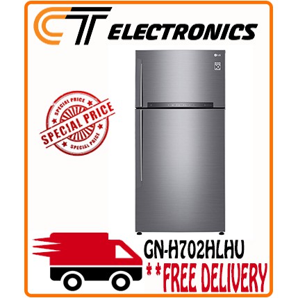 LG GN-H702HLHU KULKAS INV 2 PINTU GNH702HLHU GNH702 GN-H702 702HLHU PROMO MURAH