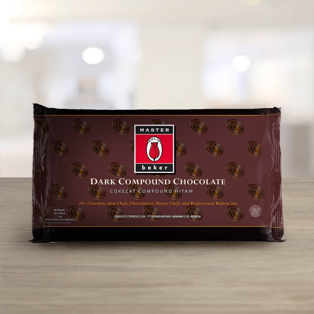 

Tulip Masterbaker Dark Compound Chocolate 5Kg IK3
