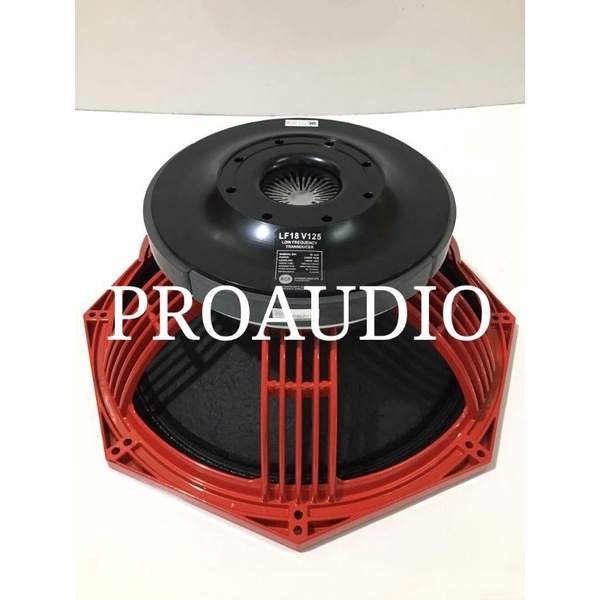 Speaker Komponen RCF LF18V125 SUB 18 Inch LF18 V125 VC 5IN LF 18 V 125