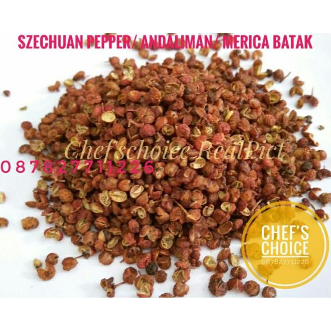 

Cuci Gudang Awal Tahun Szechuan Pepper/ Sichuan Pepper/ Andaliman/ Merica Batak 250 gram Big Sale