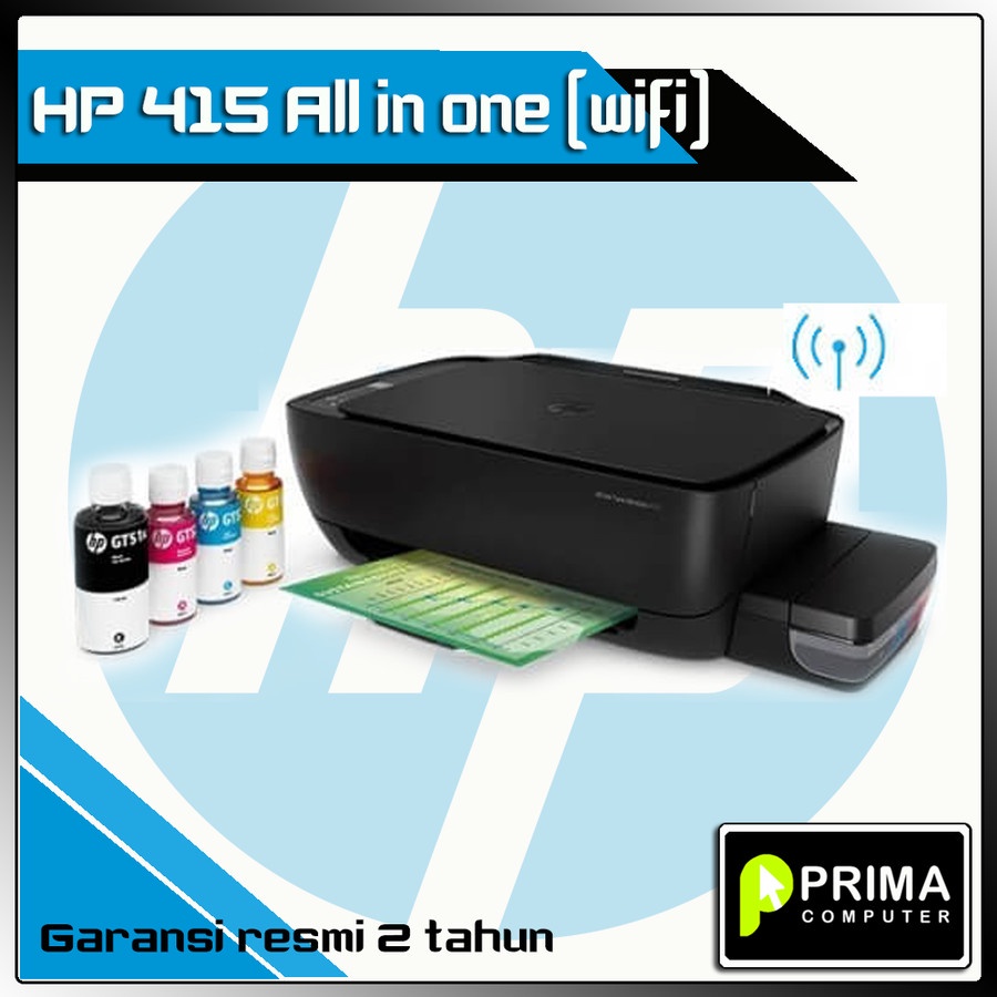 Printer HP 415 Wifi Ink Tank Wireless 415 Print Scan Copy
