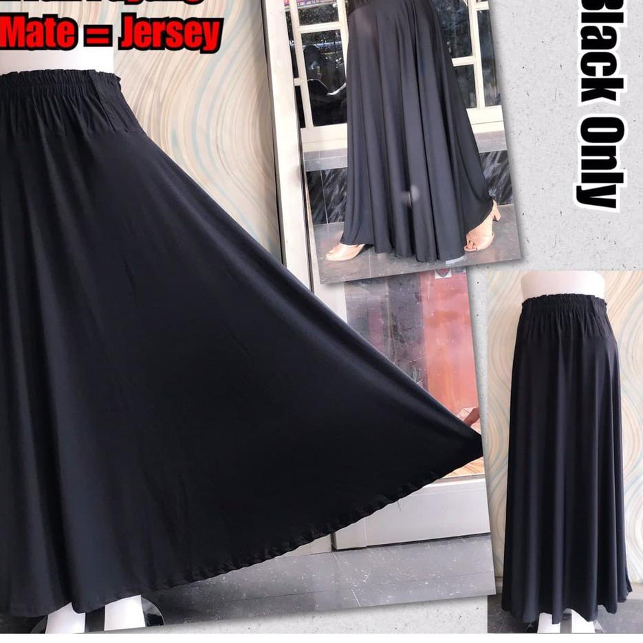 LANGSUNG ATC.. Rok Full Payung Bahan Jersey premium Adem,Jatuh,tebal dan Halus nyaman di pake / rok 