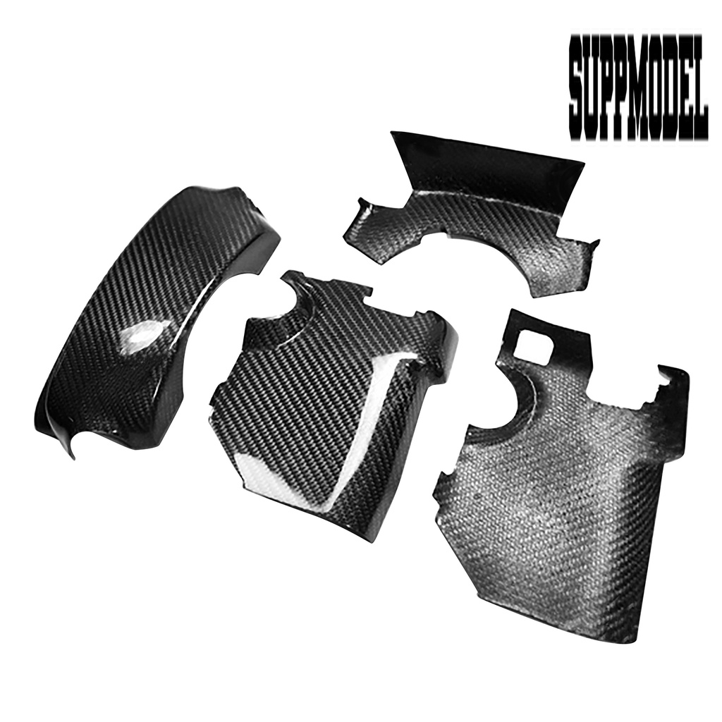 4 Pcs Cover Pelindung Setir Mobil Nissan GT-R35 2008-2016 Bahan Serat Karbon Tahan Air Dan Debu