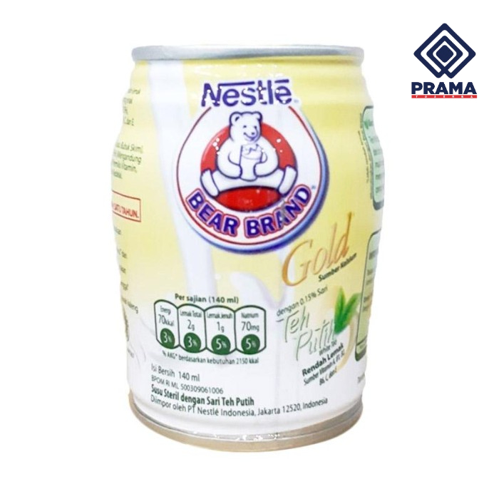 

BEAR BRAND GOLD WHITE TEA CAN 140ML