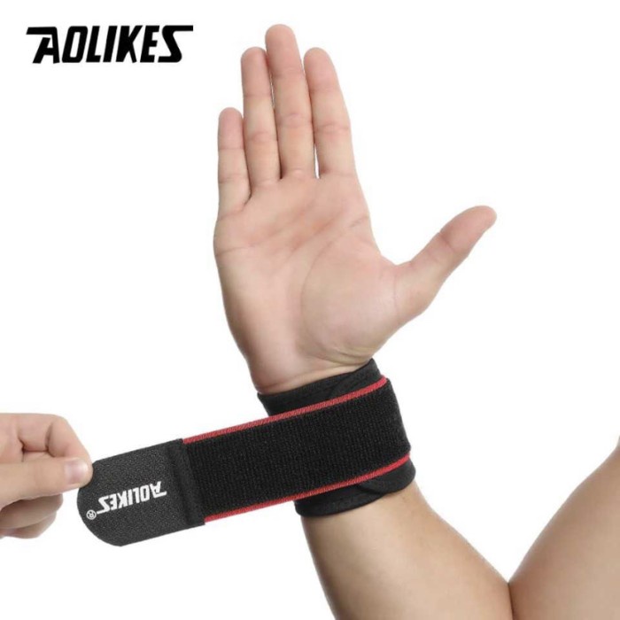 Pelindung Pergelangan tangan AOLIKES Premium Adjustable 1 pcs A-7938