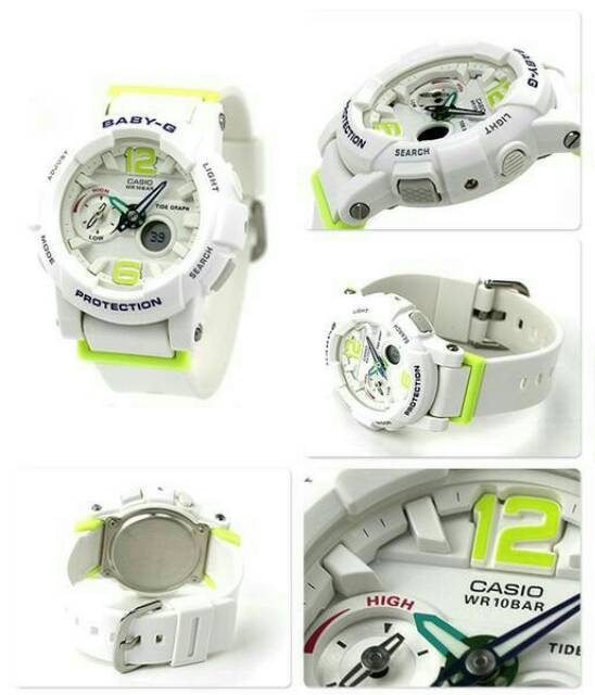 Jam Tangan Casio Baby-G Original Wanita BGA-180-7B2