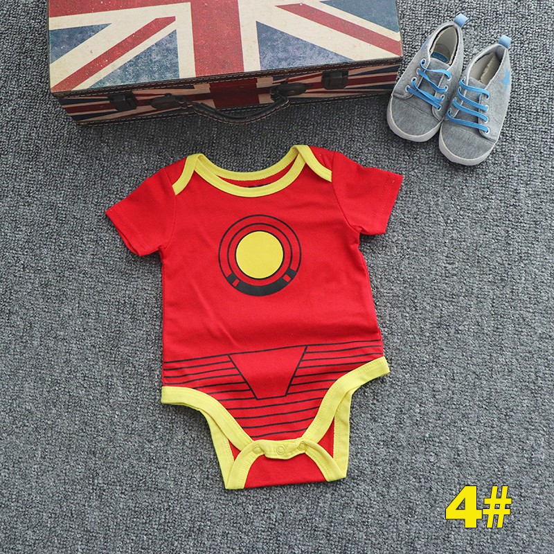 BAJU BAYI JUMPER SUPERHERO IRON MAN THOR BATMAN HULK SPIDERMAN CAPTAIN AMERICA AVENGERS IMPOR DONALD