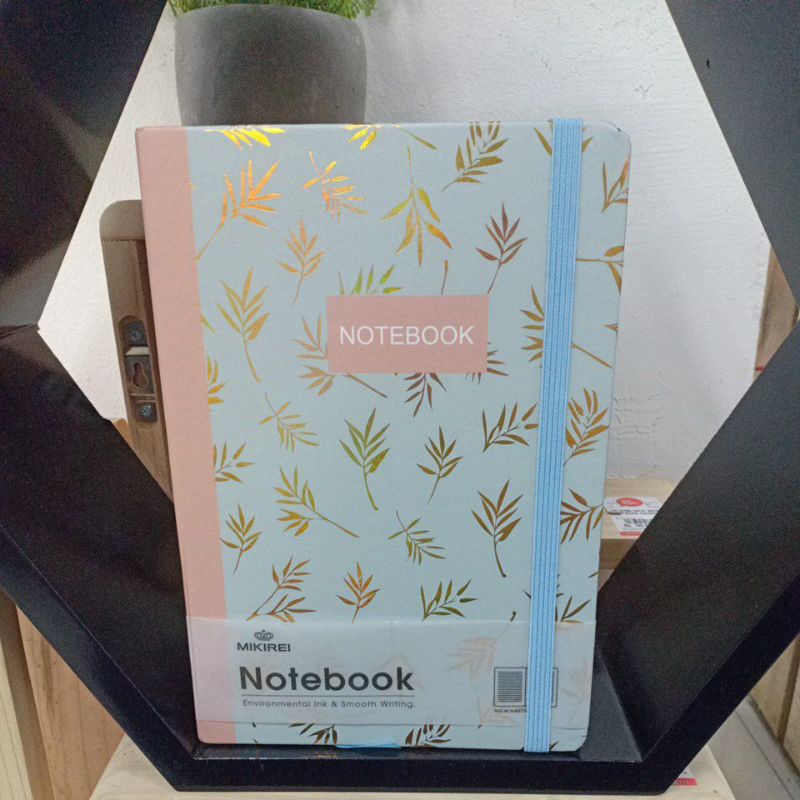 

mikirei notebook A5 BG-8119 Gold Leaf series