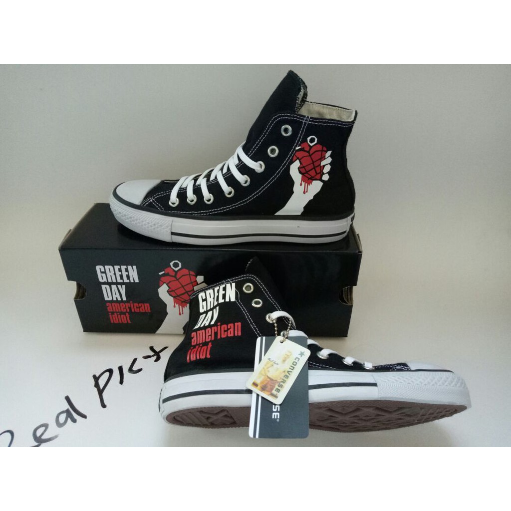 Sepatu Converse Chuck Taylor Green Day