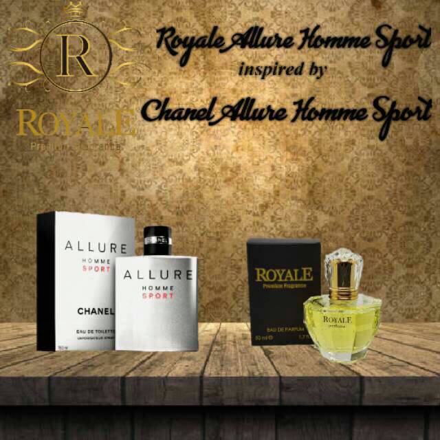 Royale Allure Homme Sport inspired by Chanel Allure Homme Sport