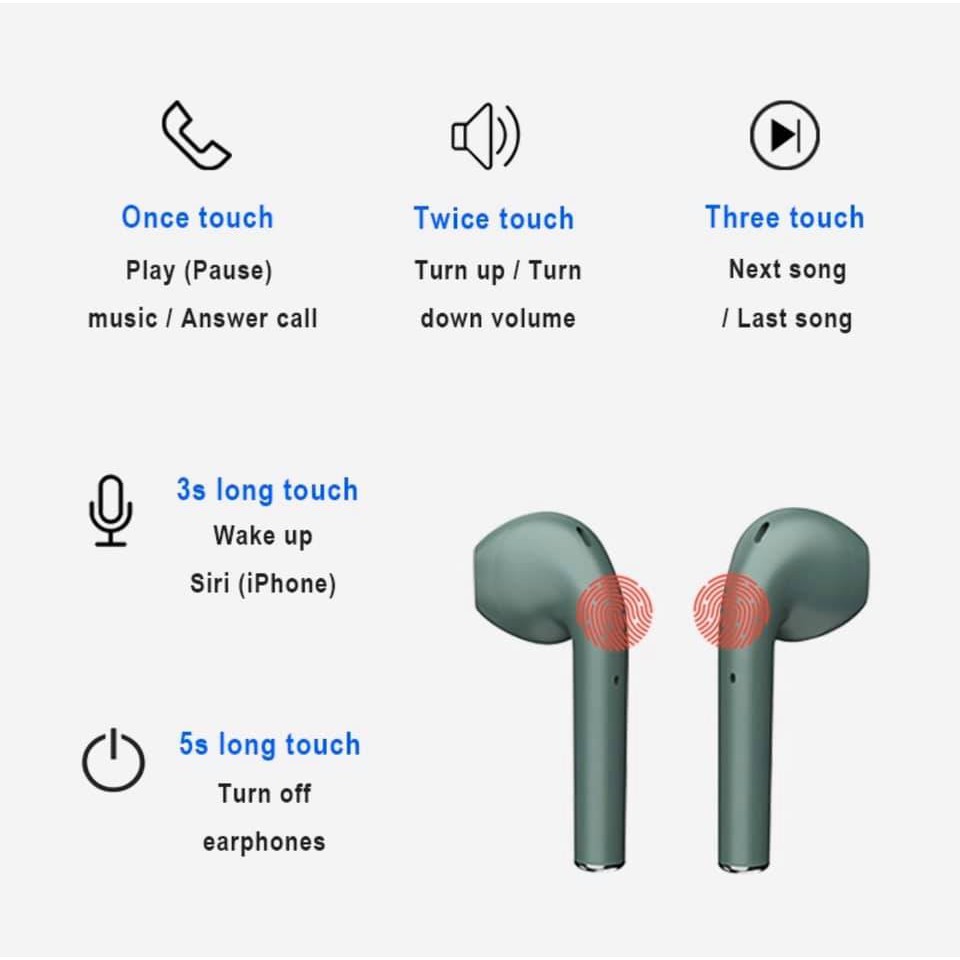 [CEPAT &amp; ORIGINAL] Inpods 12 Inpods 12 Eleven Earphone Wireless Bluetooth HiFi Warna Warni