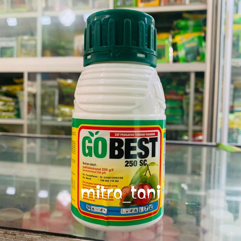 zat pengatur tumbuh paclobutrazol GOBEST 250SC isi 250ml dari PETROKIMIA KAYAKU