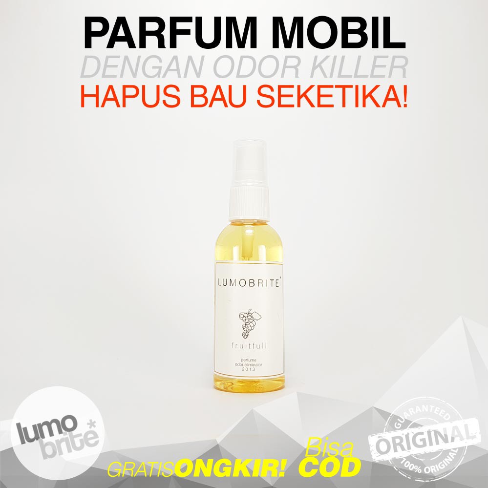 LUMOBRITE 3 Odor Eliminator Penghilang Bau Parfum Helm Sepatu Pengharum Mobil MURAH