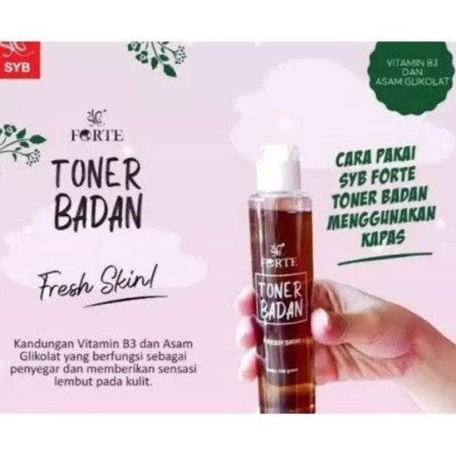 SYB Forte Toner Badan Fresh Skin BPOM
