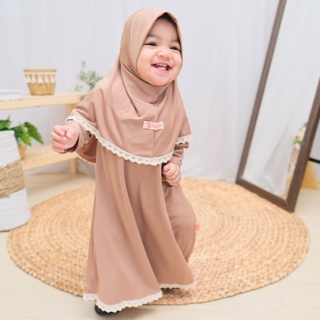 HONEYBLOSSOm gamis bayi polos daily / gamis bayi perempuan 6 12 bulan