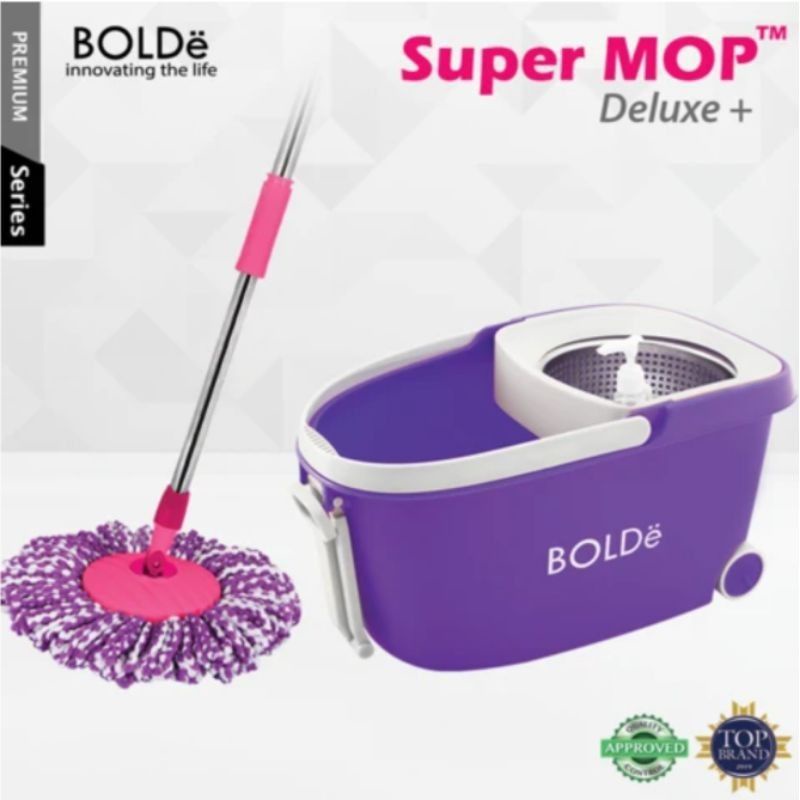 Alat Pengepel Lantai Bolde Super Mop Deluxe Plus / Deluxe+