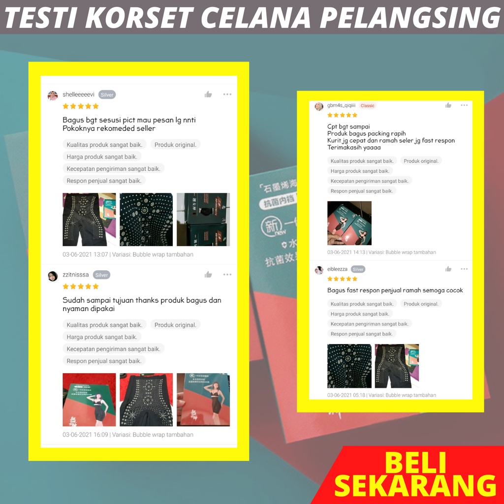 Korset Pelangsing Perut Buncit Infrared Korset Celana Pant Pengecil Pembakar Lemak Perut Paha Bokong